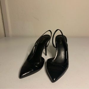 Michael Kors Black Leather Heels
